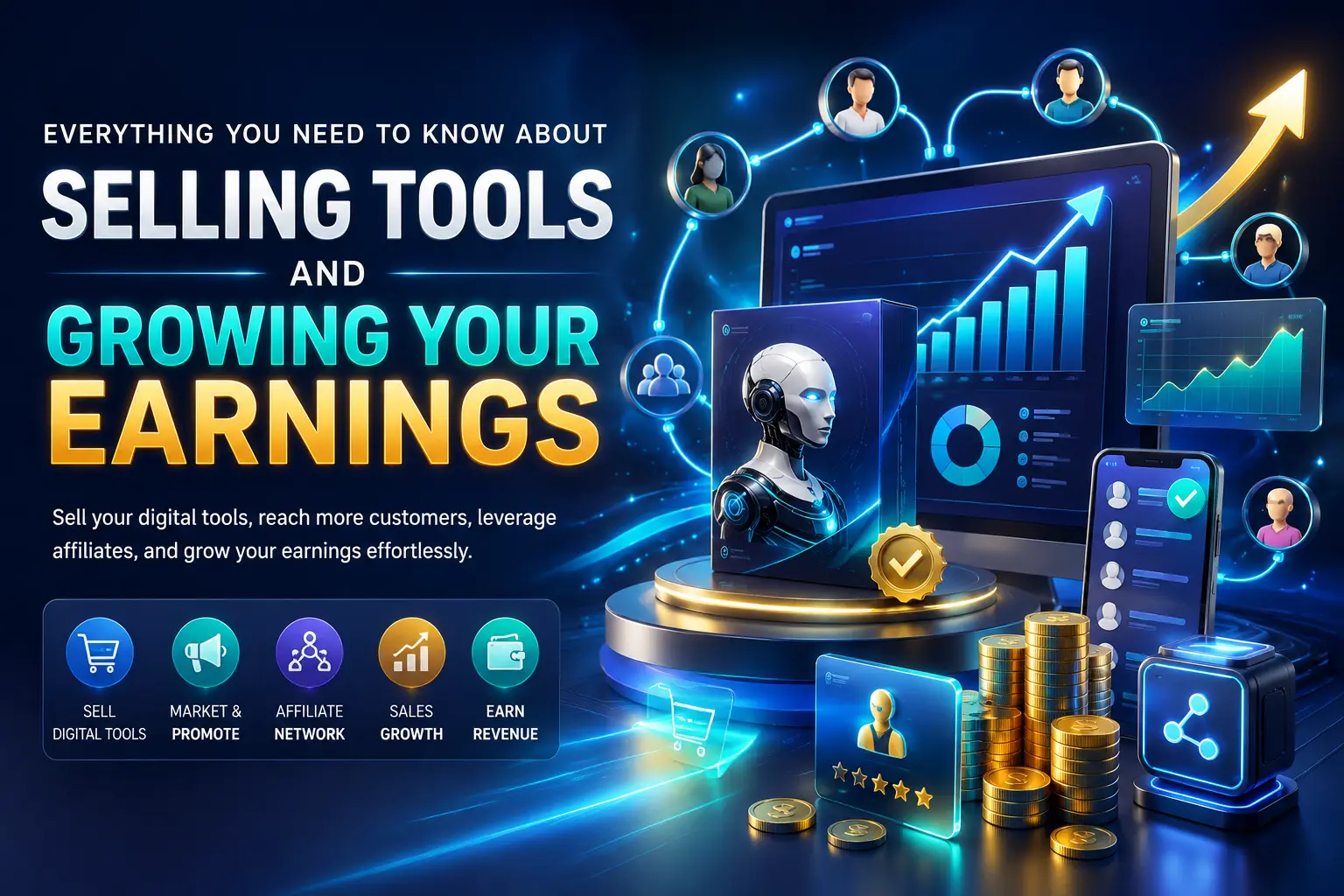 everything you need to know about selling tools and growing your earnings
